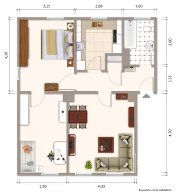 Grundriss für Wohnung mieten in Ronneburg
