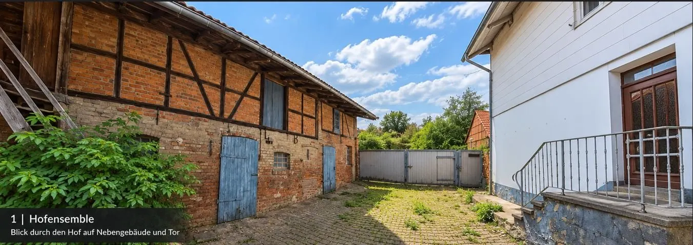 Bauernhaus mit 4 Zimmern in Rollshausen (Rollshausen), Bild 1