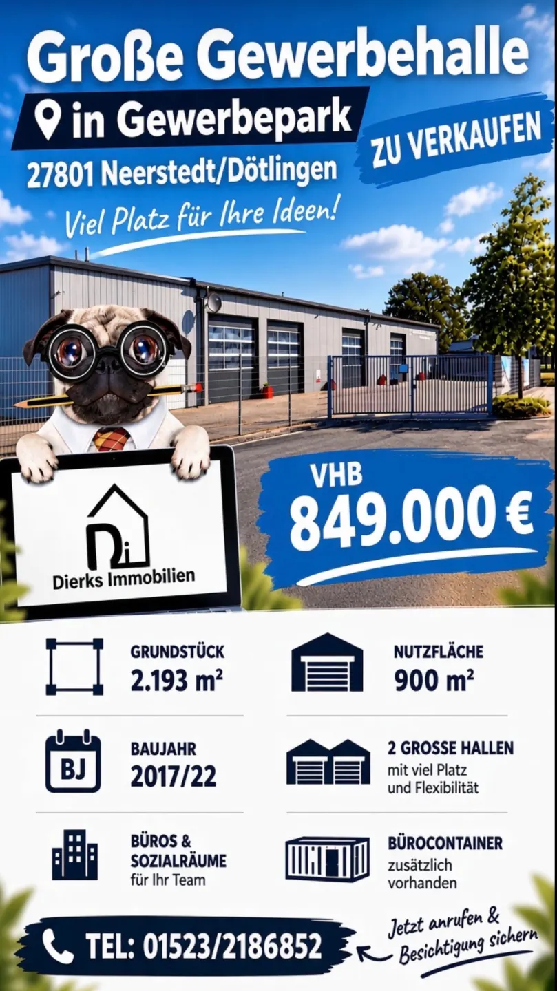 Halle / Produktion in Dötlingen, Bild 1