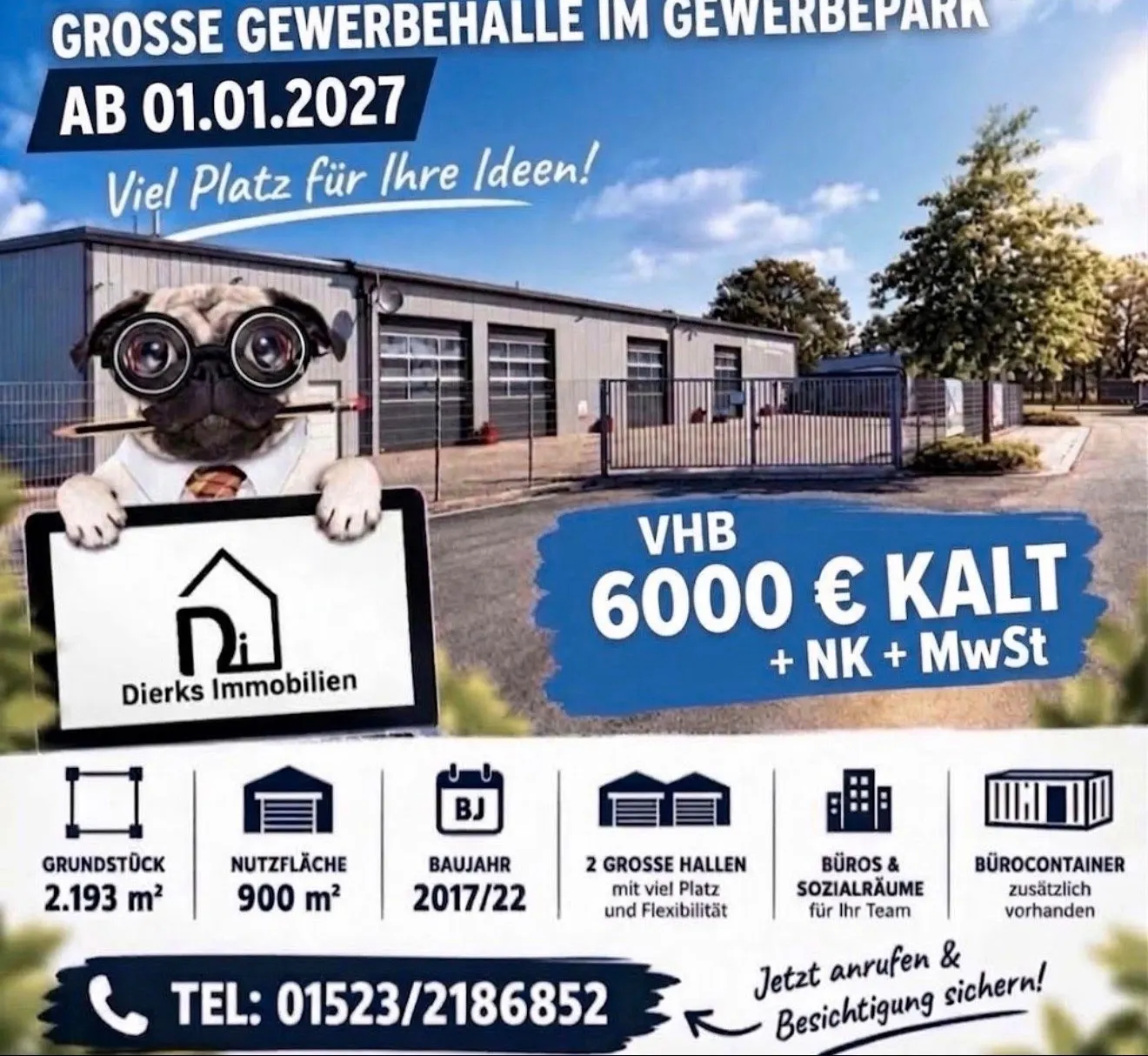 Halle / Produktion in Dötlingen, Bild 1