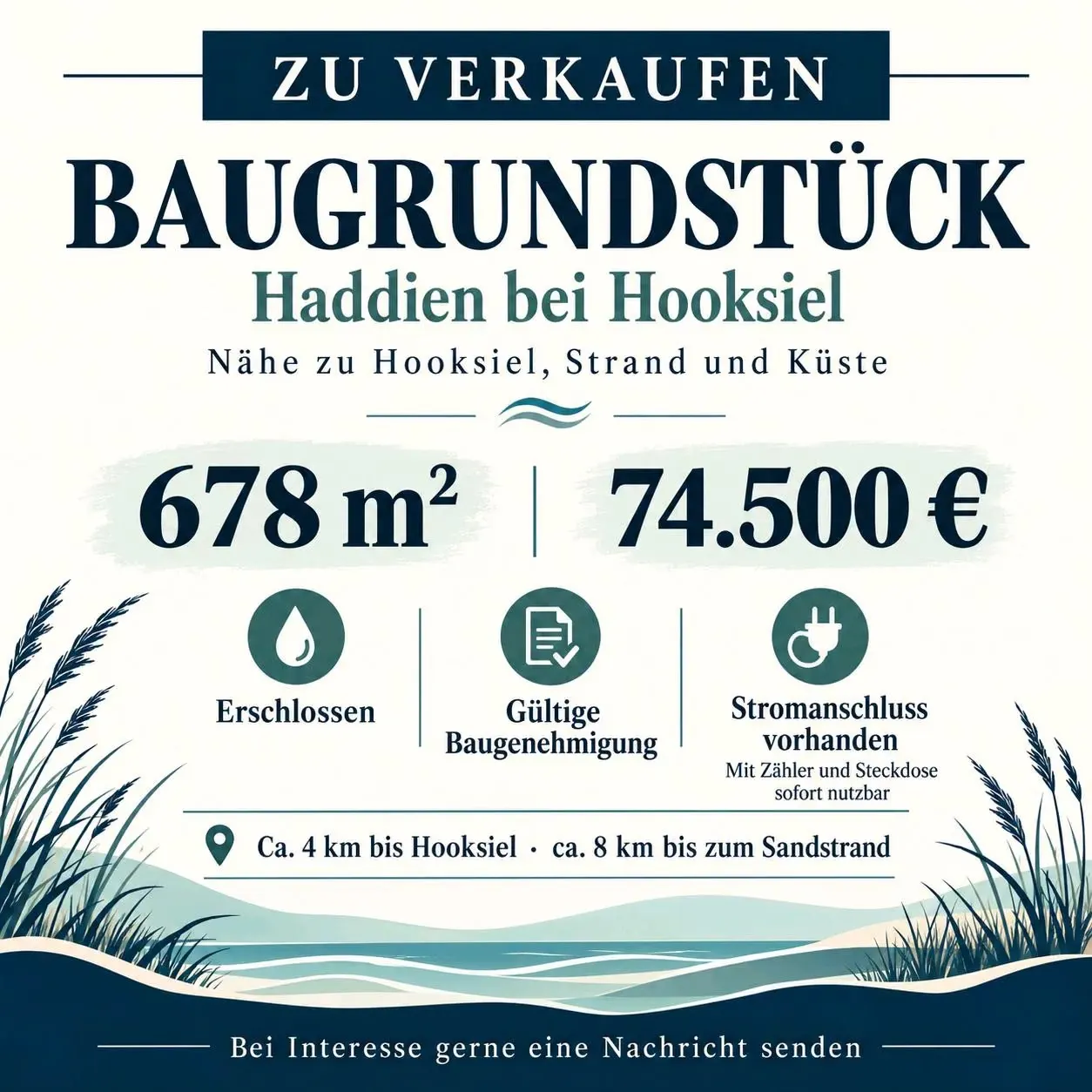 Grundstück in Wangerland