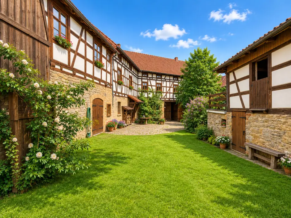 Bauernhaus mit 10 Zimmern in Milda