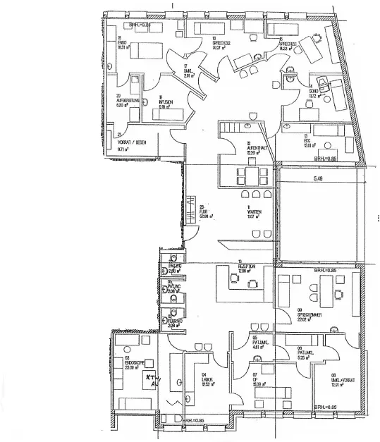 Grundriss für Büro / Praxis in Gera-Ostviertel